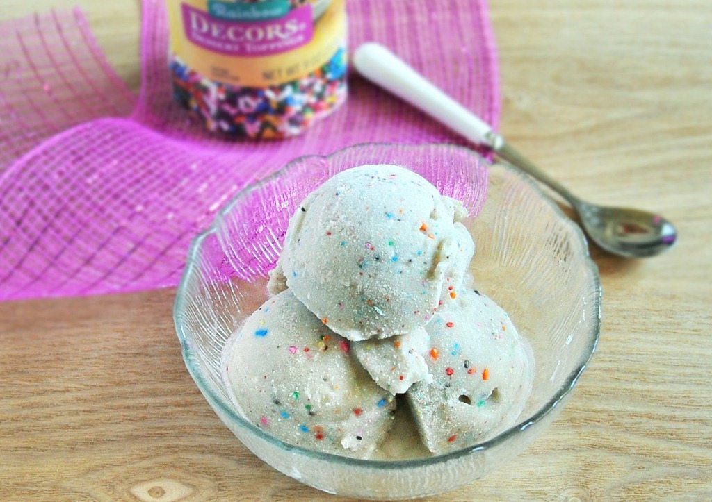 Vegan Cake Batter Ice Cream Vegan Cake Batter Ice Cream