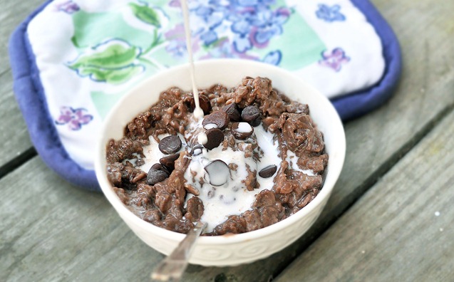 chocolate oatmeal chocolate oatmeal