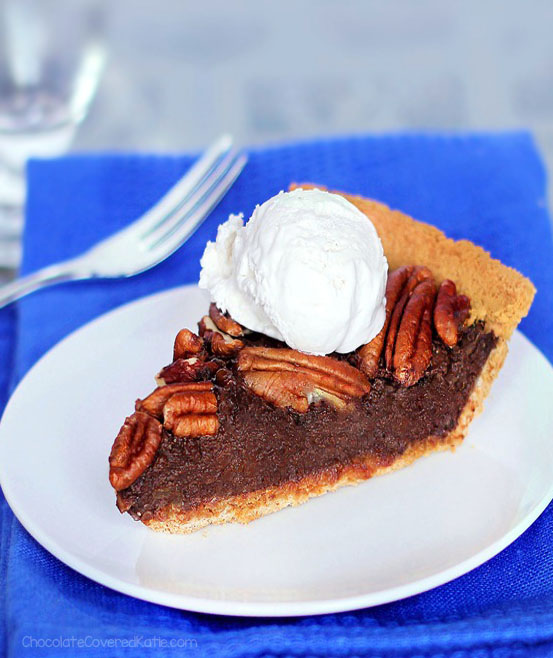 Secretly Vegan Chocolate Pecan Pie Secretly Vegan Chocolate Pecan Pie