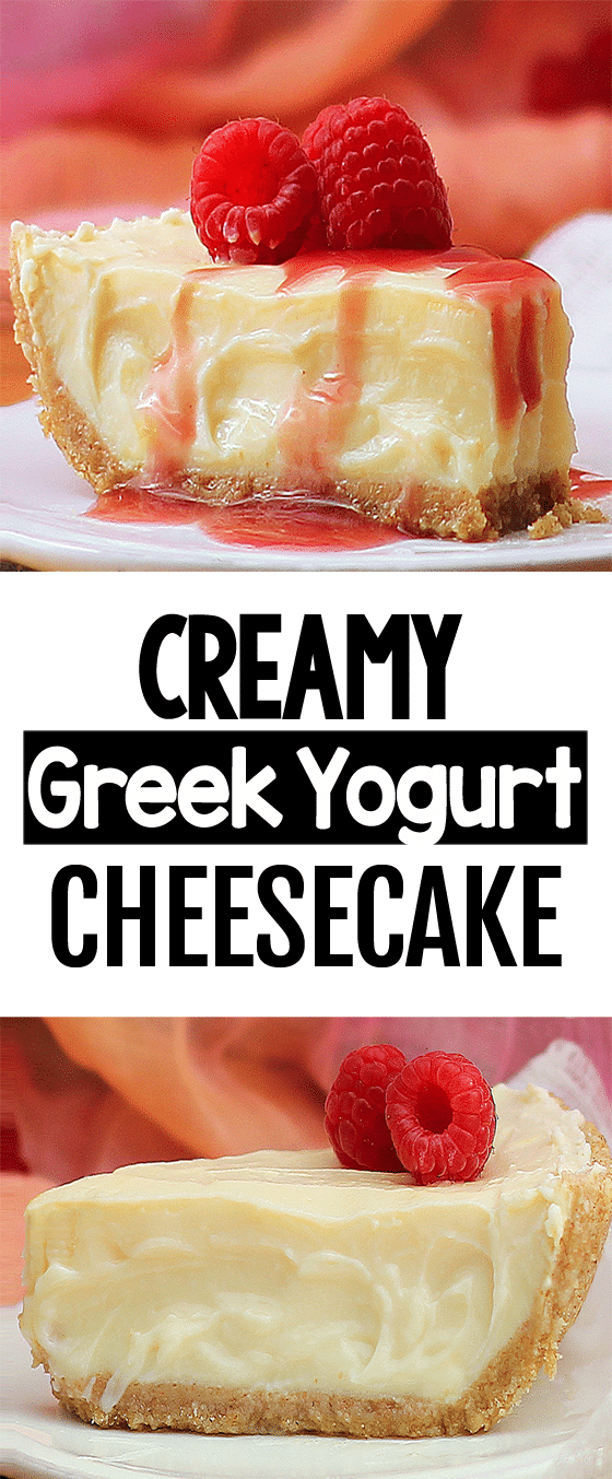 Creamy Healthy Greek Yogurt Cheesecake Recipe Creamy Healthy Greek Yogurt Cheesecake Recipe
