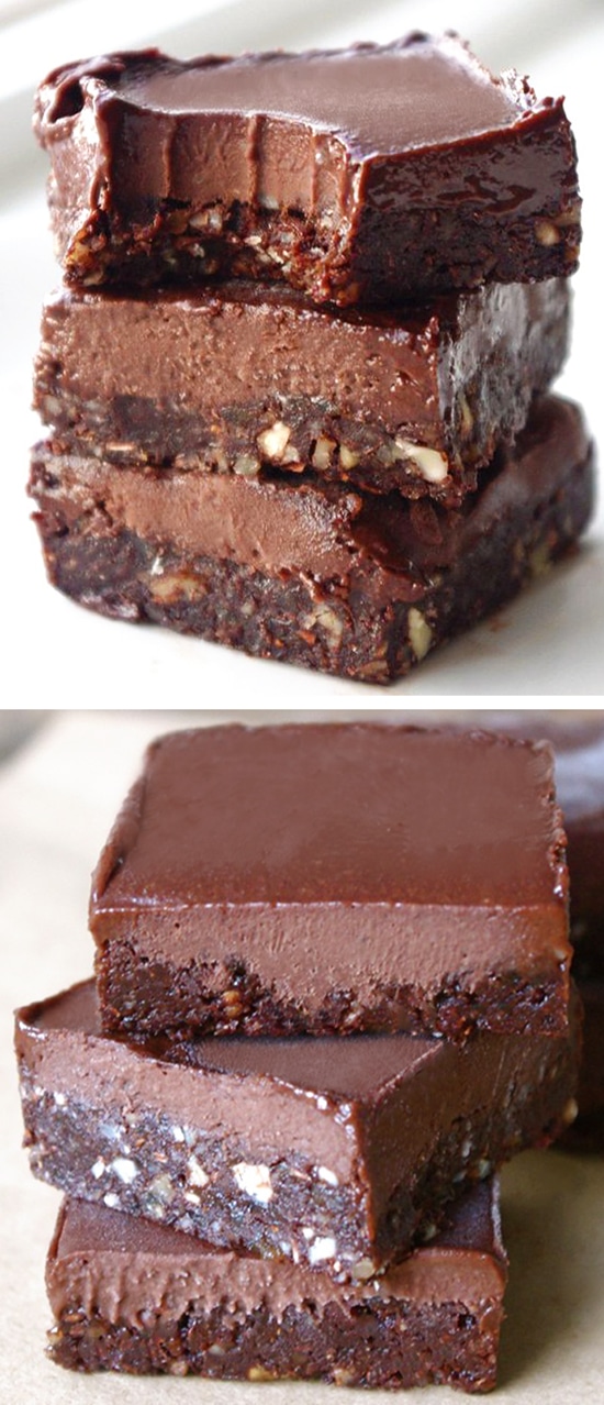 Secretly Healthy No Bake Chocolate Fudge Bar Recipe Secretly Healthy No Bake Chocolate Fudge Bar Recipe
