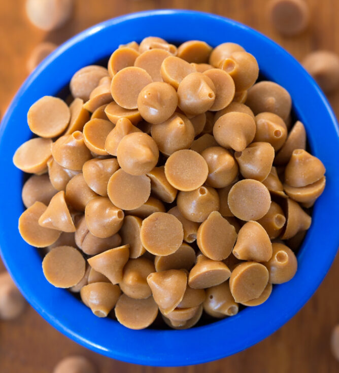 Homemade Vegan Peanut Butter Chips