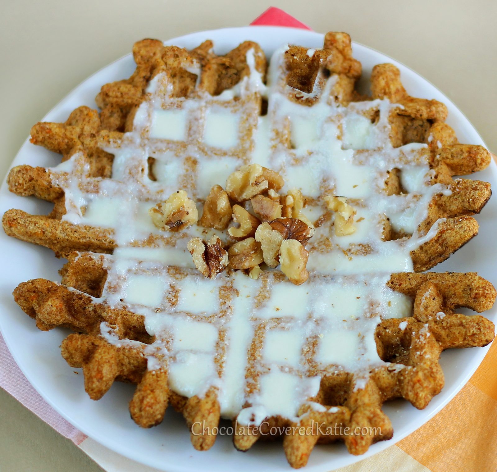 carrot cake waffles carrot cake waffles