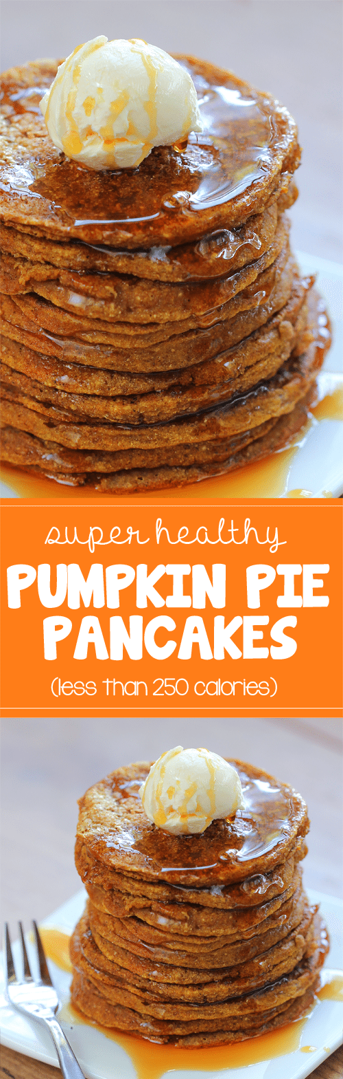 Super light & fluffy pumpkin pancakes from @choccoveredkt... for less than 250 calories. Full recipe: https://lett-trim.today/2013/11/17/pumpkin-pancakes/ Super light & fluffy pumpkin pancakes from @choccoveredkt... for less than 250 calories. Full recipe: https://lett-trim.today/2013/11/17/pumpkin-pancakes/
