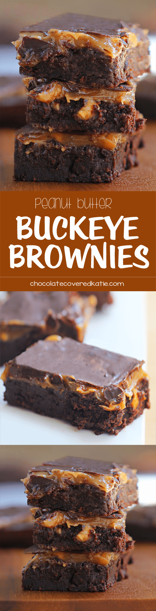 Gooey peanut butter brownies, with a hard chocolate shell - these buckeye brownies from @choccoveredkt are completely irresistible! Gooey peanut butter brownies, with a hard chocolate shell - these buckeye brownies from @choccoveredkt are completely irresistible!
