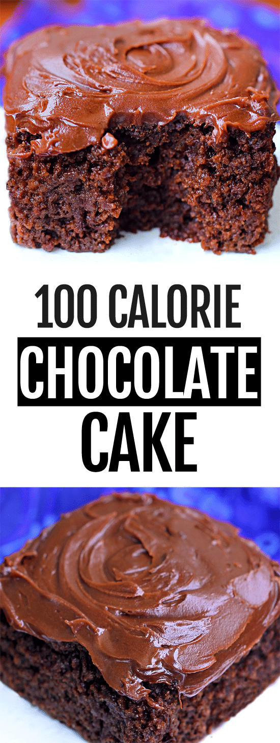Secretly Healthy 100 Calorie Chocolate Cake (Vegan) Secretly Healthy 100 Calorie Chocolate Cake (Vegan)
