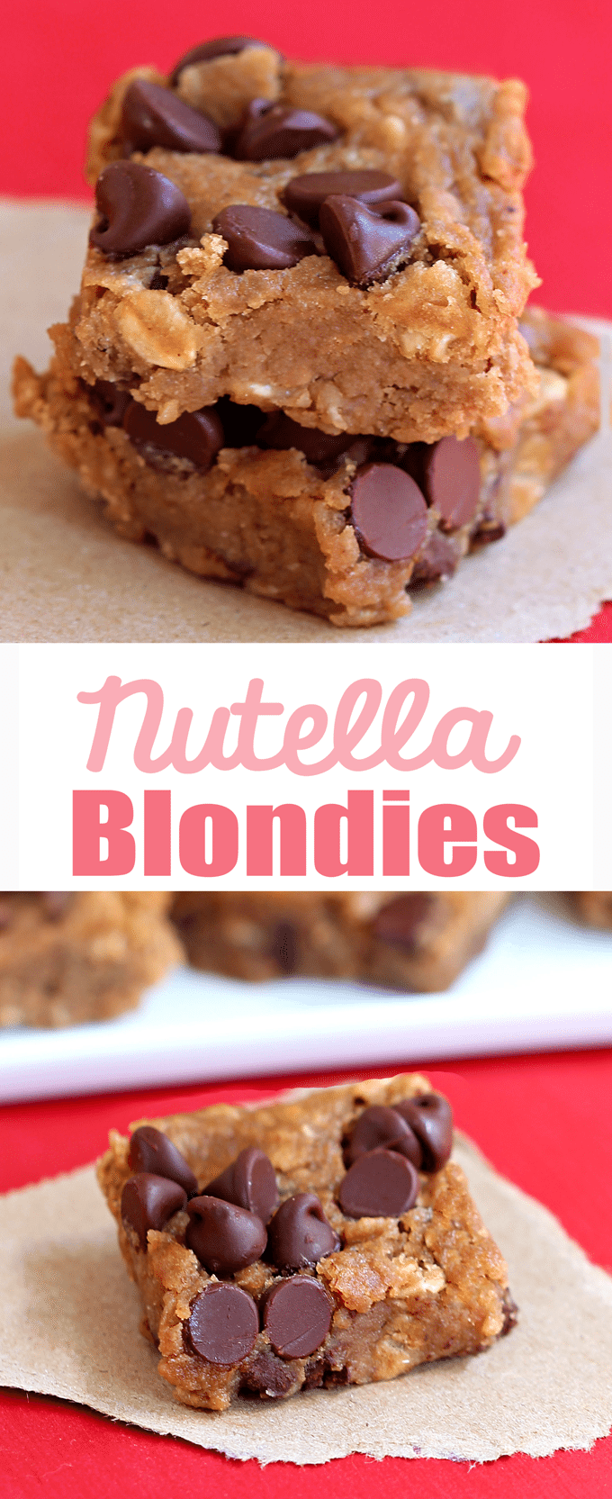 Flourless / NO oil / extra fudgy #vegan nutella chocolate chip blondies - (70 calories) https://lett-trim.today/2014/09/23/nutella-chocolate-chip-blondies/ @choccoveredkt Flourless / NO oil / extra fudgy #vegan nutella chocolate chip blondies - (70 calories) https://lett-trim.today/2014/09/23/nutella-chocolate-chip-blondies/ @choccoveredkt