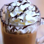 Creamy Blended Frozen Mocha Drink
