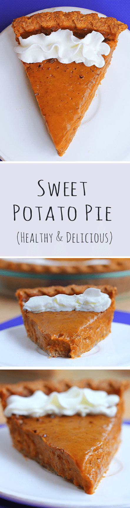 Ingredients: 2 large sweet potatoes, 1 tsp vanilla extract, 2 /2 tbsp... Full recipe: https://lett-trim.today/2015/11/16/healthy-sweet-potato-pie/ Ingredients: 2 large sweet potatoes, 1 tsp vanilla extract, 2 /2 tbsp... Full recipe: https://lett-trim.today/2015/11/16/healthy-sweet-potato-pie/