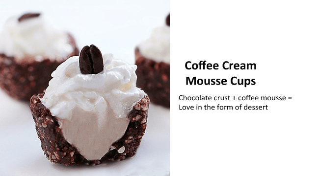 coffee mousse cups coffee mousse cups