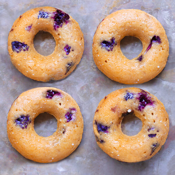 Blueberry Baked Donuts Recipe