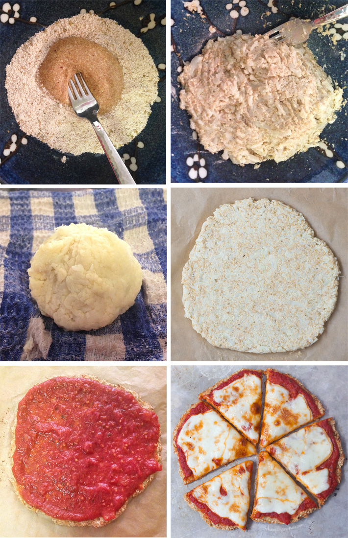 Homemade Cauliflower Pizza Crust Homemade Cauliflower Pizza Crust