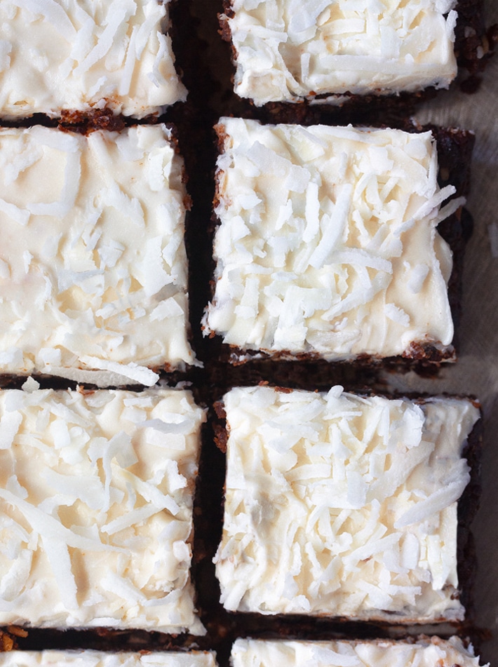 Vegan Chocolate Coconut Brownie Bars Vegan Chocolate Coconut Brownie Bars