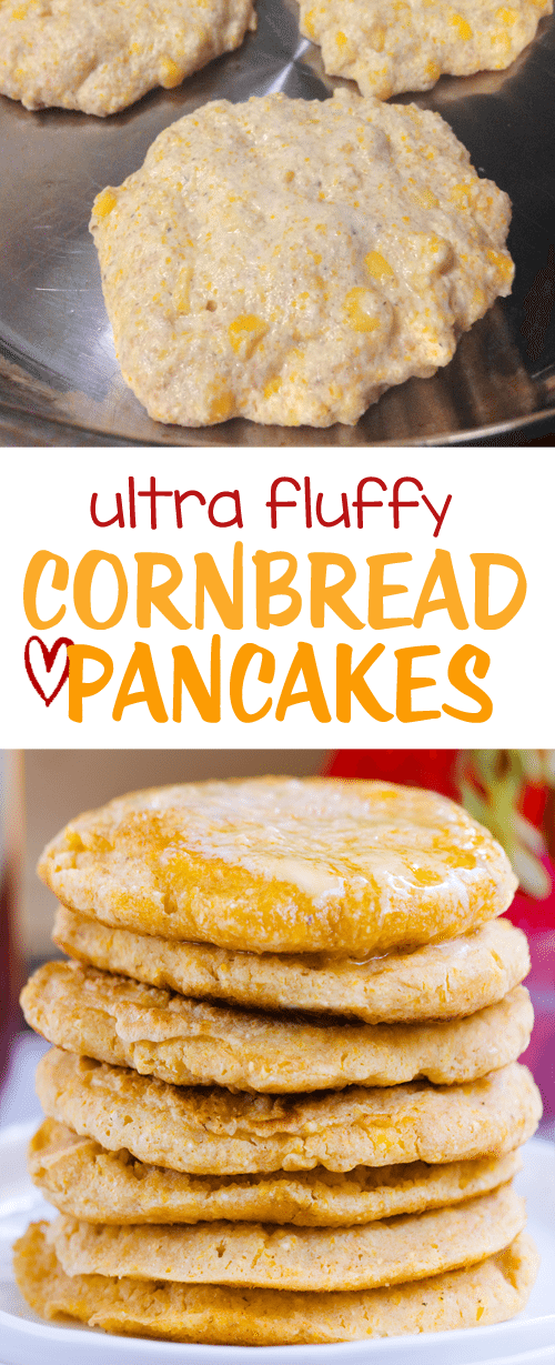 Light & fluffy cornbread pancakes that can be made sweet or savory – good for breakfast or dinner: https://lett-trim.today/2016/10/06/cornbread-pancakes-fluffy-oil-free-gluten-free-vegan/ Light & fluffy cornbread pancakes that can be made sweet or savory – good for breakfast or dinner: https://lett-trim.today/2016/10/06/cornbread-pancakes-fluffy-oil-free-gluten-free-vegan/