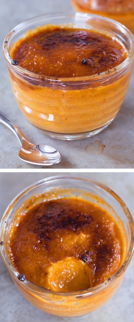 Creamy, custardy pumpkin creme brulee – incredibly made without any heavy cream or eggs! https://lett-trim.today/2016/10/28/pumpkin-creme-brulee-vegan/ Creamy, custardy pumpkin creme brulee – incredibly made without any heavy cream or eggs! https://lett-trim.today/2016/10/28/pumpkin-creme-brulee-vegan/