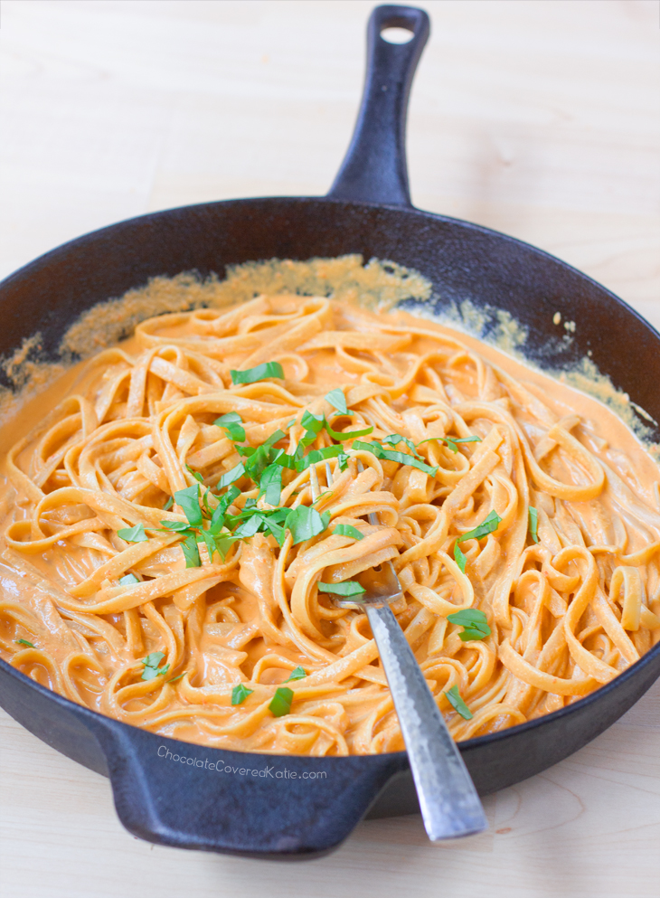 CREAMY RED PEPPER PASTA CREAMY RED PEPPER PASTA