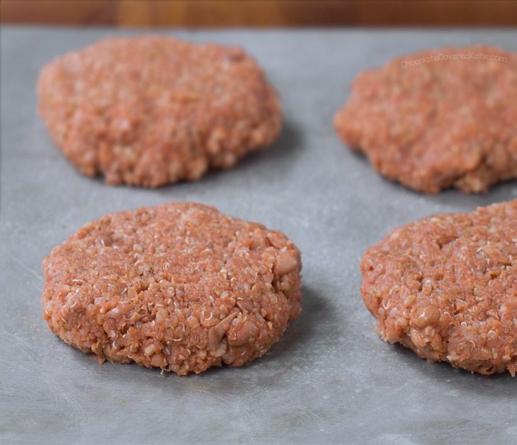 quinoa burger quinoa burger