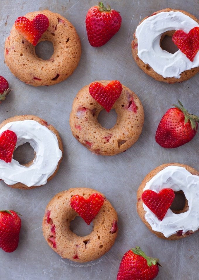 strawberry donuts strawberry donuts