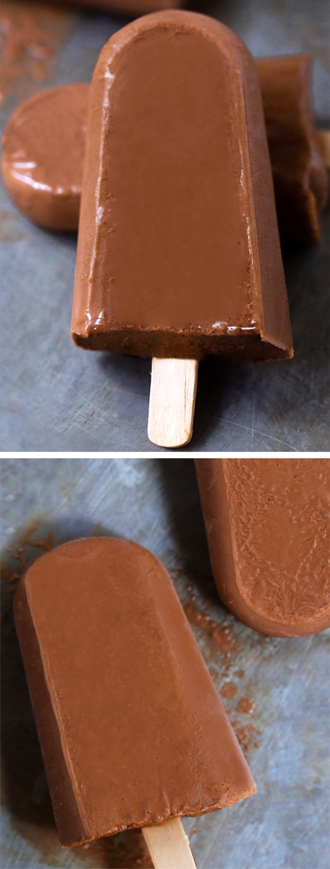 Secretly Healthy Creamy Chocolate Fudge Pops (Vegan) Secretly Healthy Creamy Chocolate Fudge Pops (Vegan)