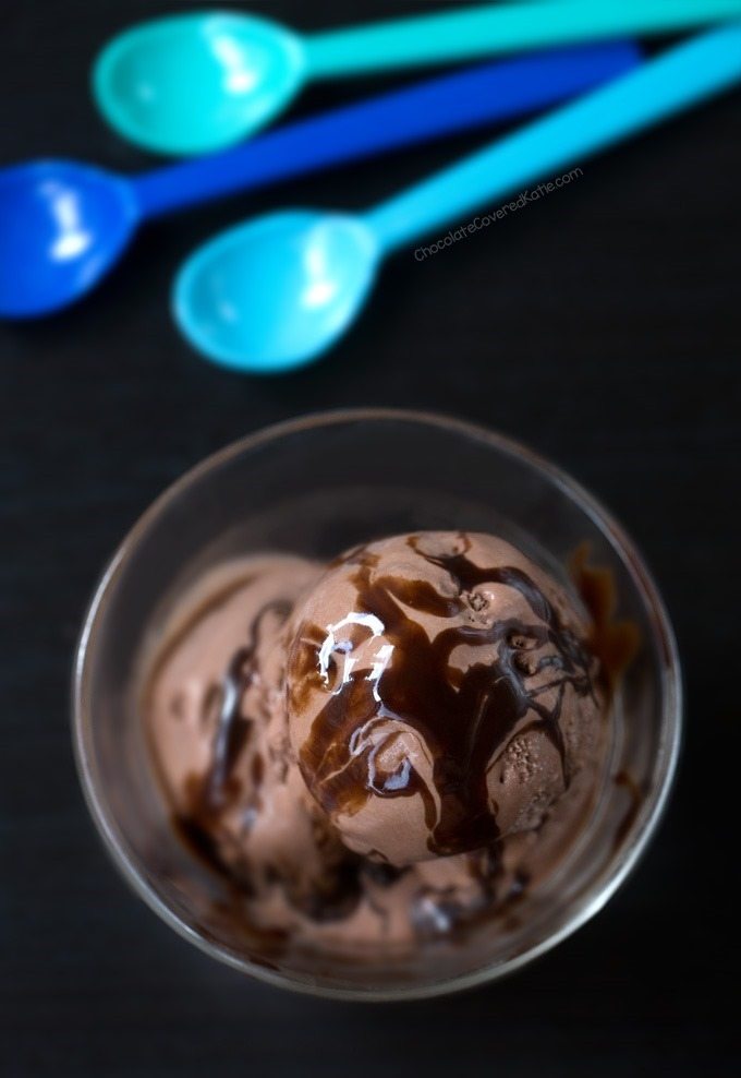 Nutella Frozen Yogurt – made with items you probably already have in your pantry, no ice cream machine needed Nutella Frozen Yogurt – made with items you probably already have in your pantry, no ice cream machine needed