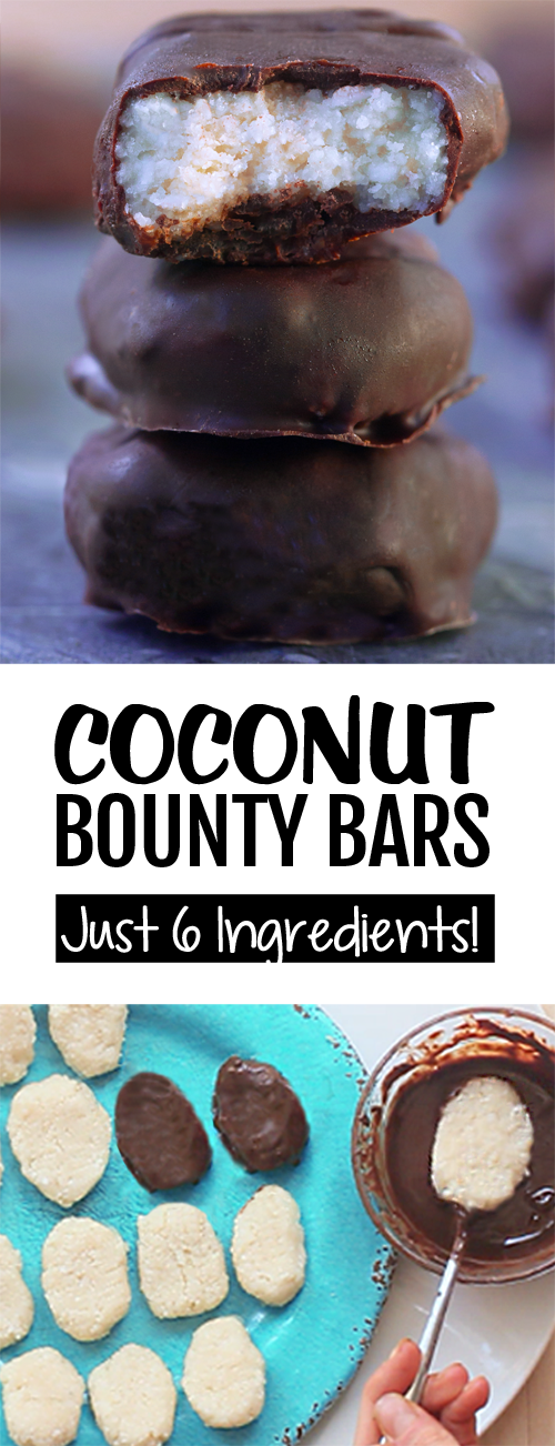 6 Ingredient Secretly Healthy Coconut Bounty Bars 6 Ingredient Secretly Healthy Coconut Bounty Bars