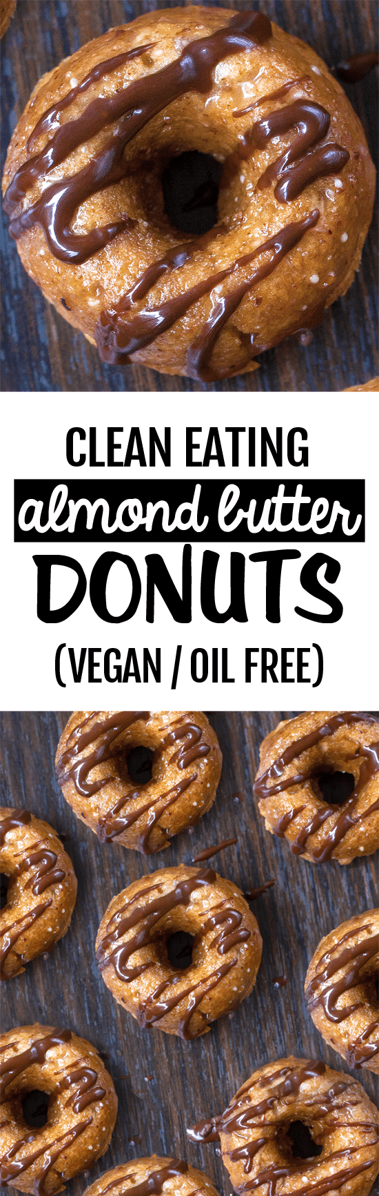 Healthy Oil Free Baked Almond Butter Donut Recipe Healthy Oil Free Baked Almond Butter Donut Recipe
