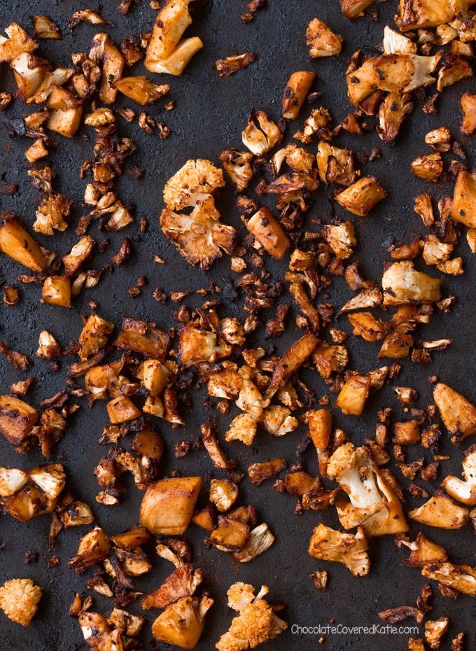 cauliflower bacon bits cauliflower bacon bits