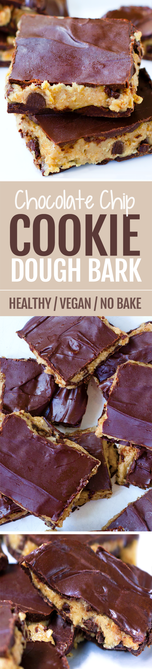 Soft cookie dough bars with a rich chocolate coating, just 8 ingredients and totally vegan! #vegan #chocolate #dessert #healthy Soft cookie dough bars with a rich chocolate coating, just 8 ingredients and totally vegan! #vegan #chocolate #dessert #healthy
