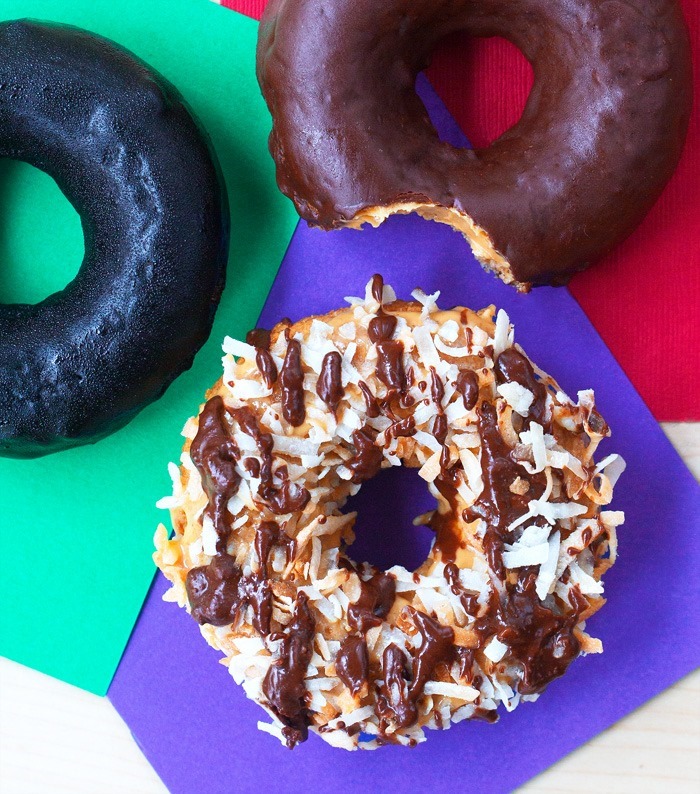 girl scout cookie donuts girl scout cookie donuts