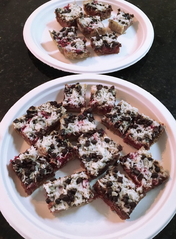 Raspberry Magic Bars Raspberry Magic Bars