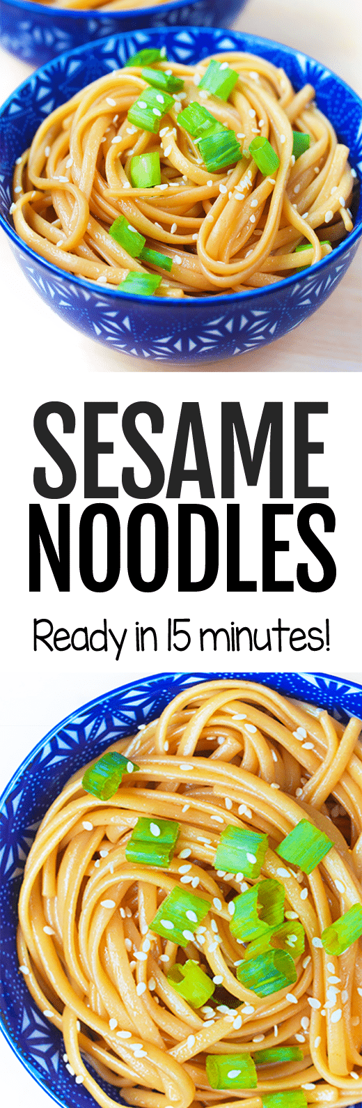 Super Easy Sesame Noodles Recipe Super Easy Sesame Noodle Recipe