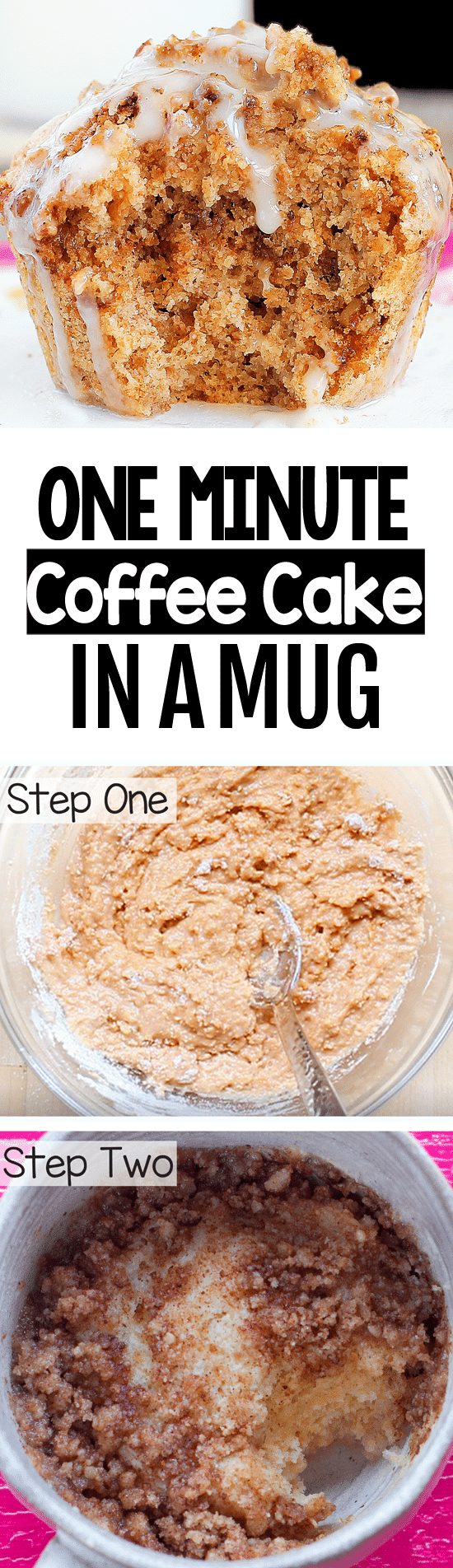 Easy One Minute Coffee Mug Cake (Vegan, Keto Option) Easy One Minute Coffee Mug Cake (Vegan, Keto Option)