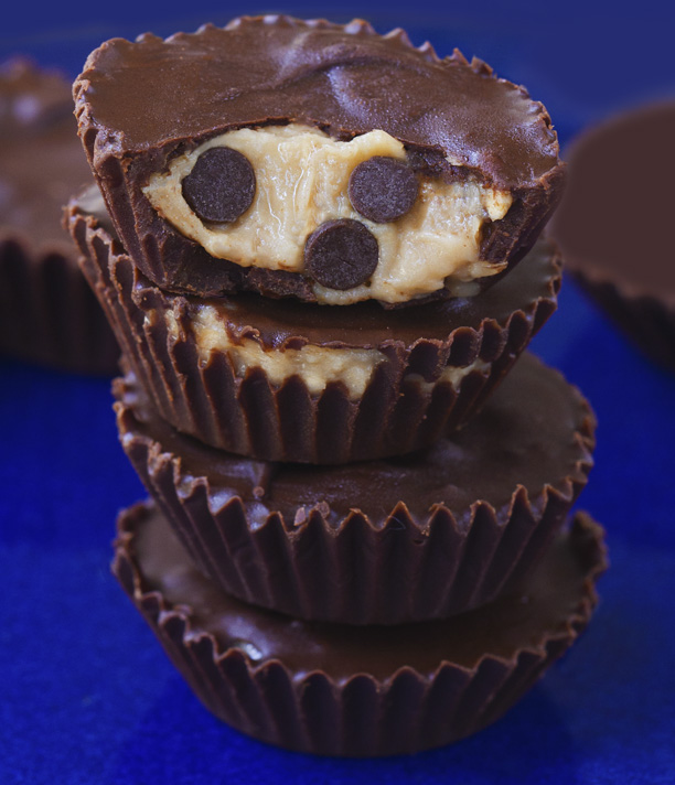 homemade peanut butter cups Chickpea Cookie Dough Reeses