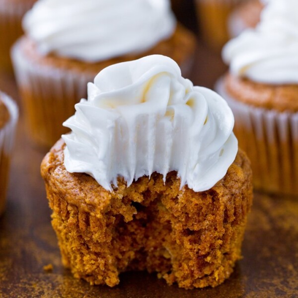 Homemade Pumpkin Cupcakes