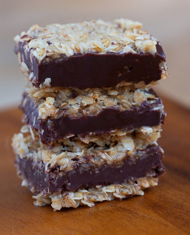 Oatmeal Chocolate Fudge Bars Oatmeal Chocolate Fudge Bars