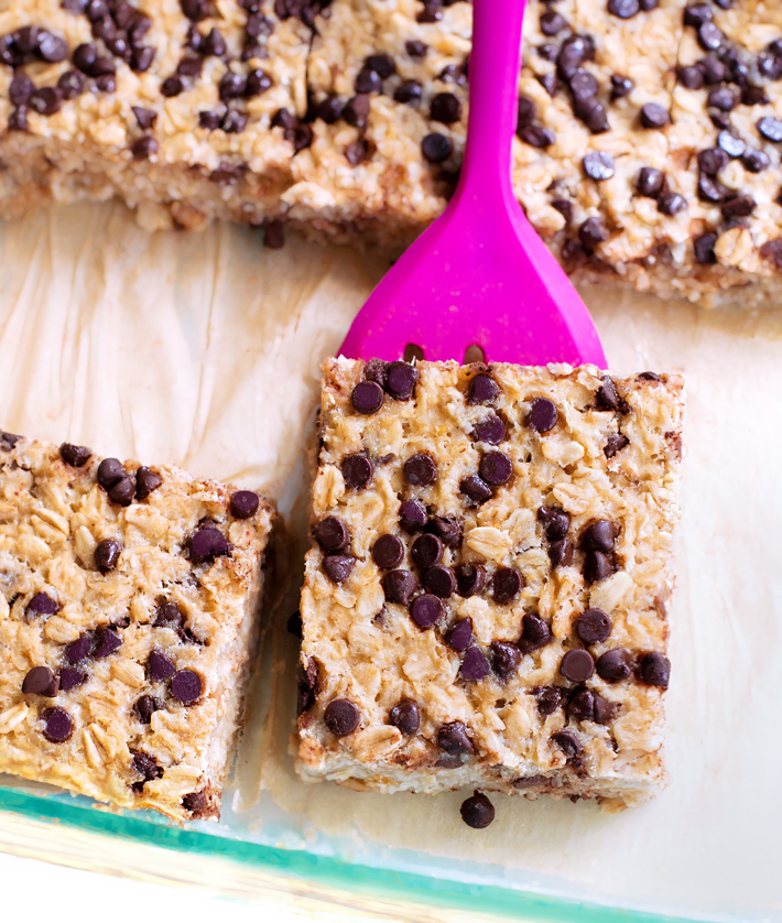 Chocolate Chip Oatmeal Breakfast Squares Chocolate Chip Oatmeal Breakfast Squares