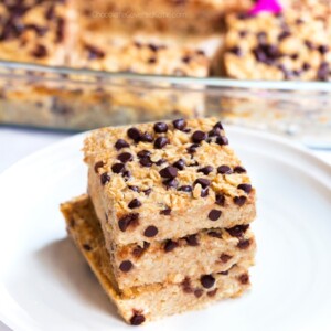 Chocolate Chip Oatmeal Breakfast Squares