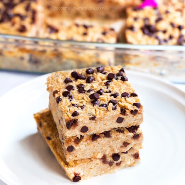 Chocolate Chip Oatmeal Breakfast Squares