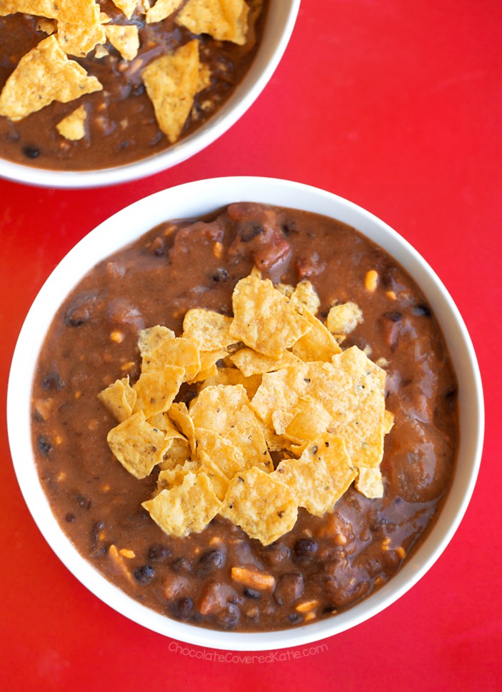 Cheesy Black Bean Enchilada Soup Cheesy Black Bean Enchilada Soup