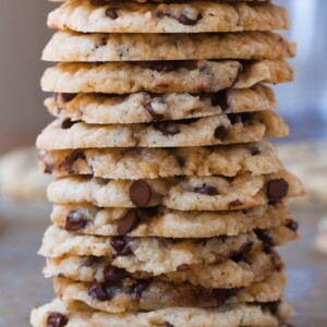 How To Make The Best Crispy Chocolate Chip Cookies