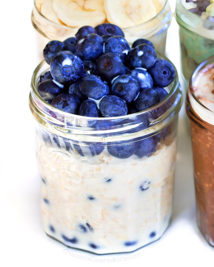 Blueberry Overnight Oatmeal Blueberry Overnight Oatmeal