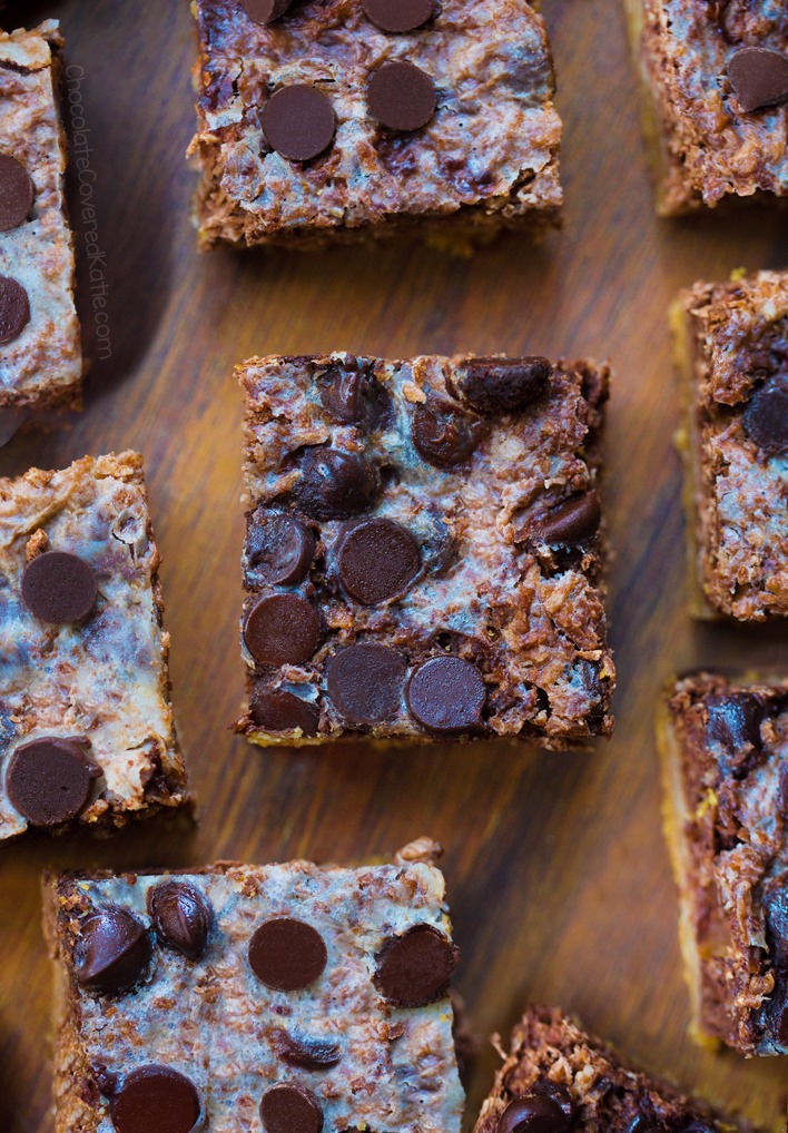 Low Carb Chocolate Magic Bars, made with almond flour Low Carb Chocolate Magic Bars, made with almond flour