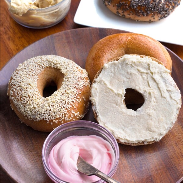 Vegan Cream Cheese Recipe (4 Flavors)