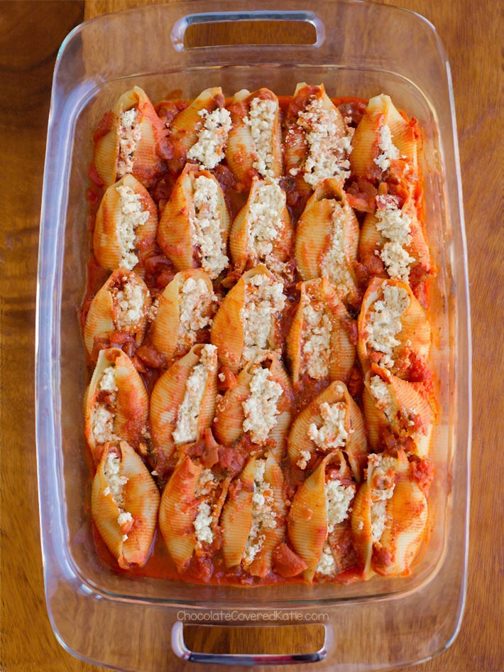 Vegan Stuffed Shells Vegan Stuffed Shells