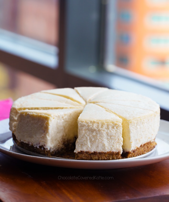 Easy Keto Cheesecake, Low Carb, No Bake Option Easy Keto Cheesecake, Low Carb, No Bake Option