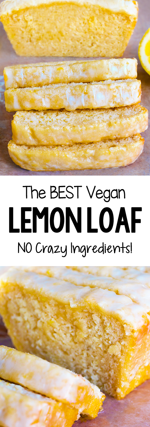 The Best Secretly Healthy Vegan Lemon Bread The Best Secretly Healthy Vegan Lemon Bread