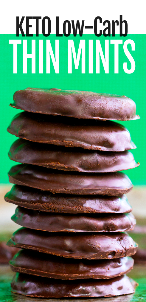 Keto Low Carb Thin Mints Keto Low Carb Thin Mints
