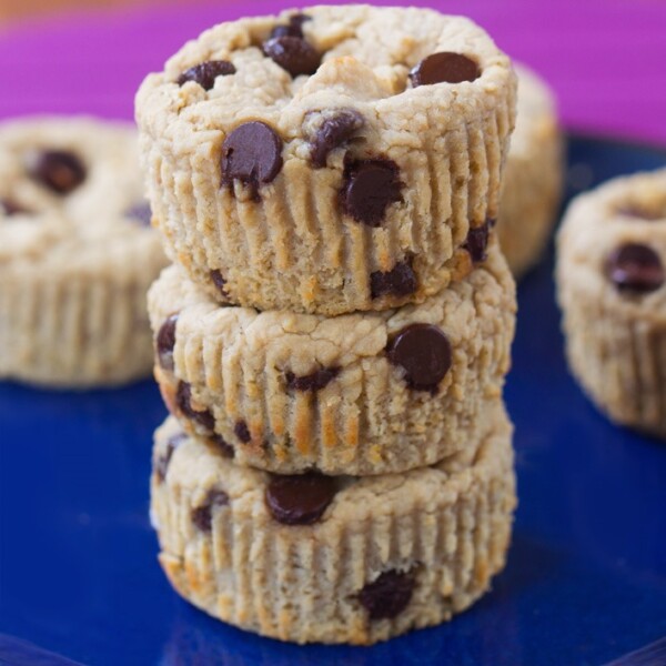 Super Healthy Almond Butter Blender Muffins