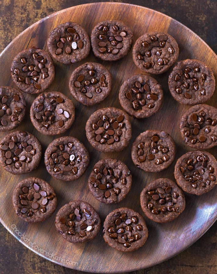 Chocolate Black Bean Brownie Bites Chocolate Black Bean Brownie Bites
