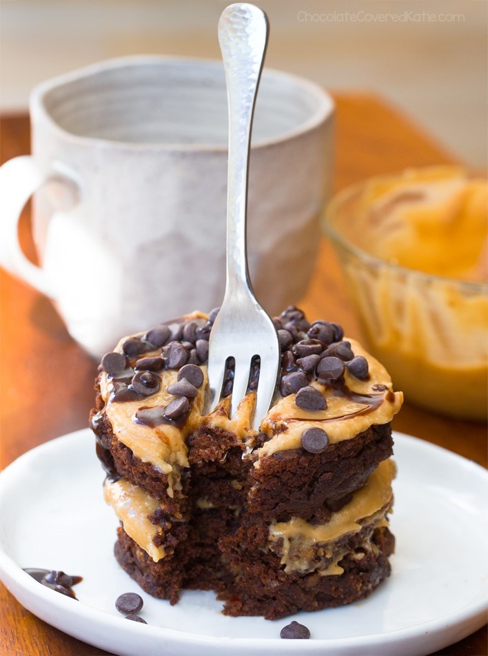 Chocolate Peanut Butter Cake In A Mug Chocolate Peanut Butter Cake In A Mug